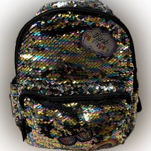Sequins back pack